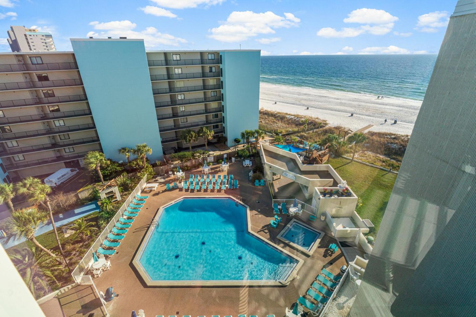 Sea The Gulf - Top Of The Gulf 809 - Beach Front Resort - Ocean View Free Beach Chair Service Panama City Beach Dış mekan fotoğraf