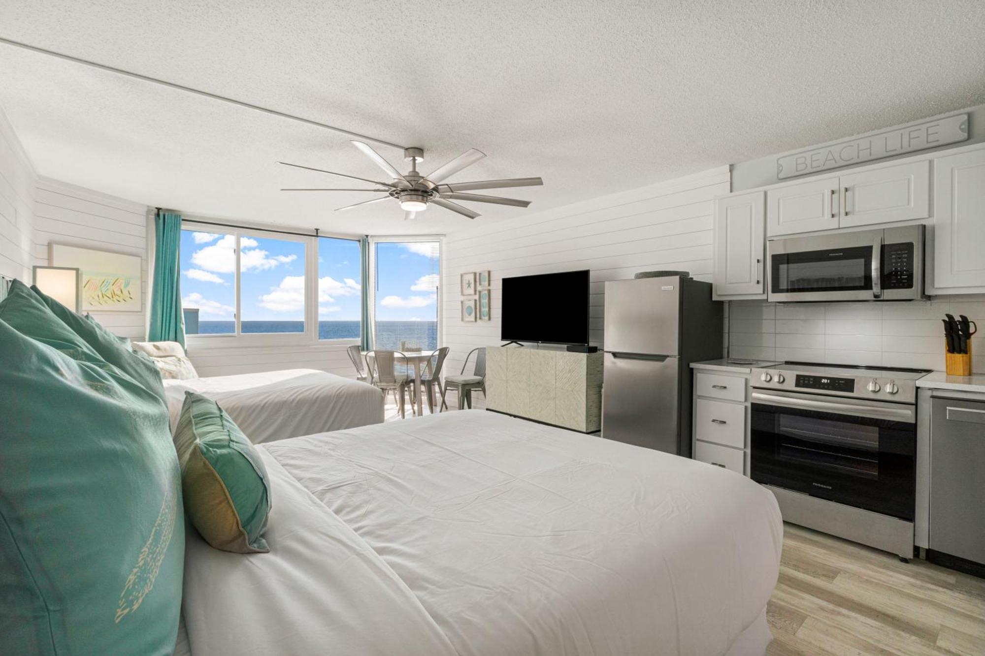 Sea The Gulf - Top Of The Gulf 809 - Beach Front Resort - Ocean View Free Beach Chair Service Panama City Beach Dış mekan fotoğraf