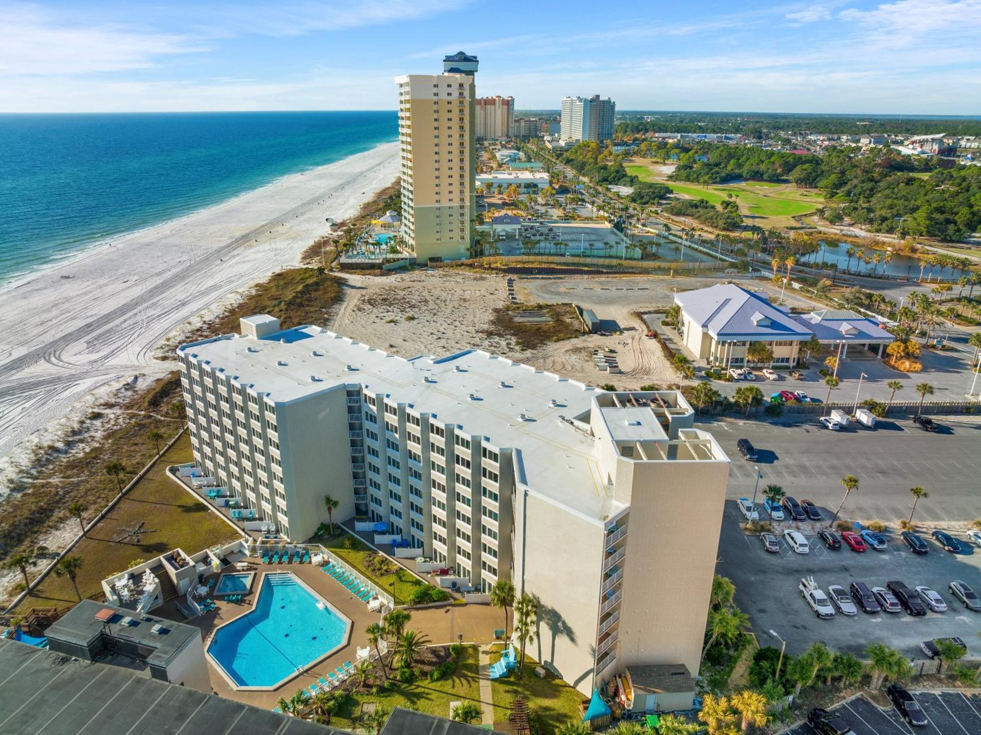 Sea The Gulf - Top Of The Gulf 809 - Beach Front Resort - Ocean View Free Beach Chair Service Panama City Beach Dış mekan fotoğraf