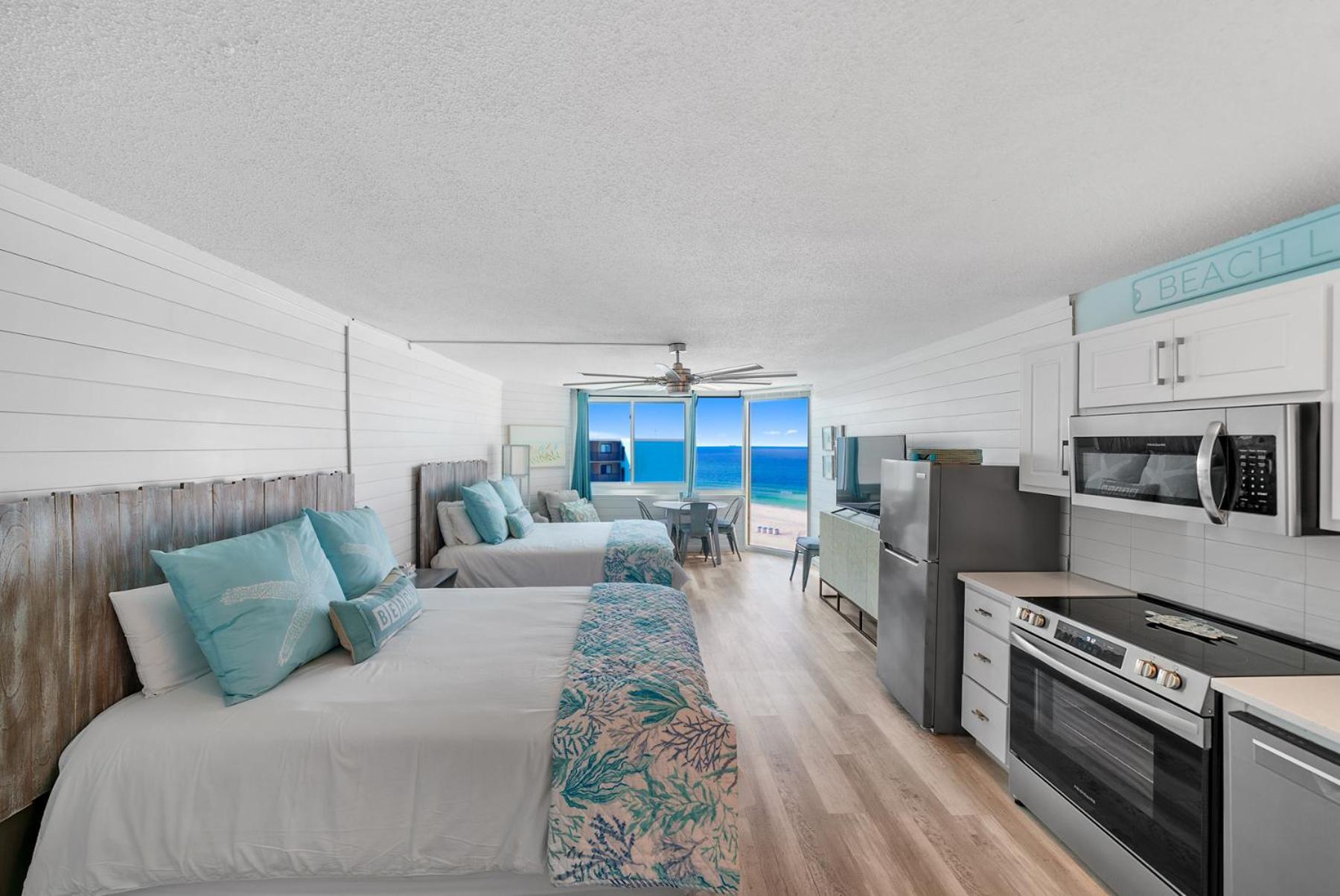 Sea The Gulf - Top Of The Gulf 809 - Beach Front Resort - Ocean View Free Beach Chair Service Panama City Beach Dış mekan fotoğraf
